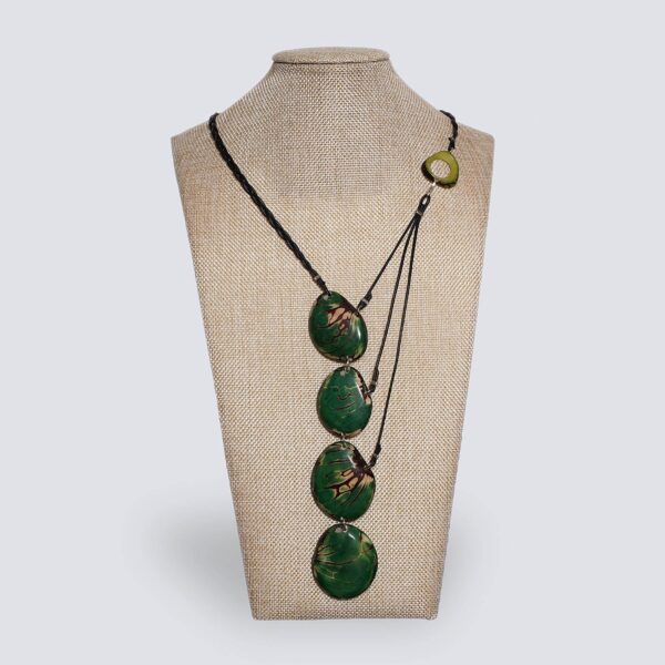 Collana Costellazione verde